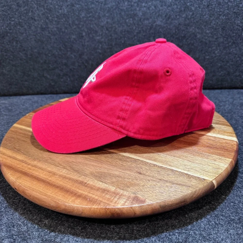 Adidas Houston Rockets NBA‎ Dad Hat Red Adjustable Strapback Baseball Cap OSFA